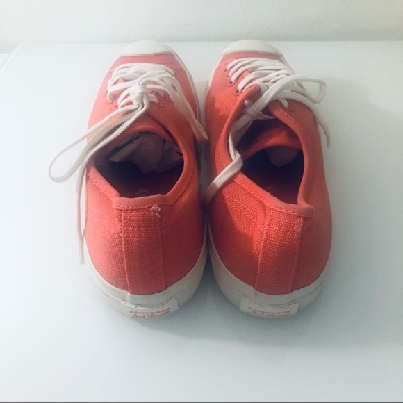 CONVERSE JP JACK OX MEN’S CORAL SNEAKERS.SIZE 9 - Picture 4 of 8